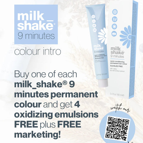 SALON INTRO OFFER - milk_shake 9 Minute Quick Permanent Colour 100ml