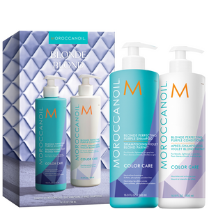 Moroccanoil Blonde Perfecting Purple Duo 500ml